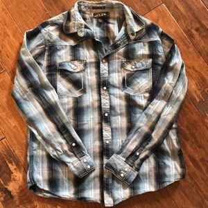 Button down/pearl snap